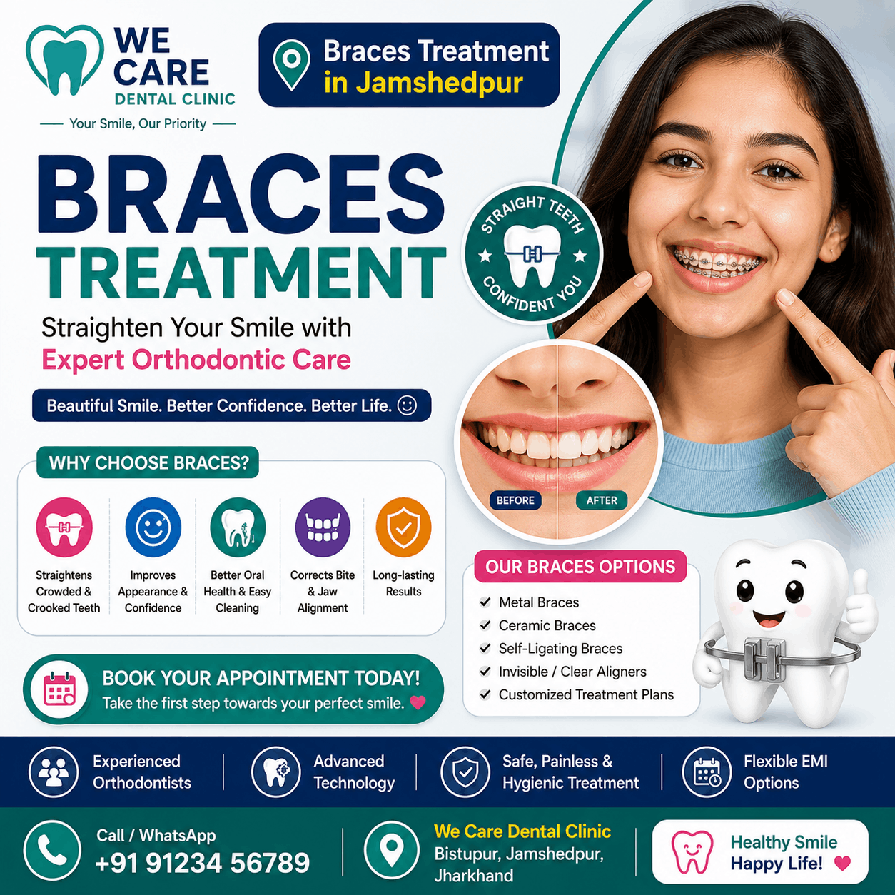 Braces Treatment in Jamshedpur